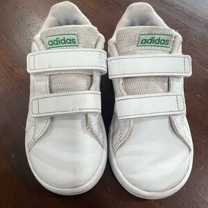 Adidas Kids White Sneakers